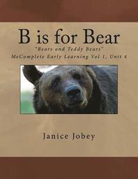 bokomslag B is for Bear