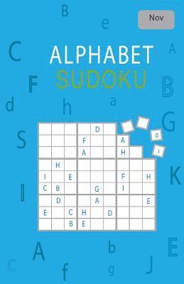 bokomslag Alphabet Sudoku November