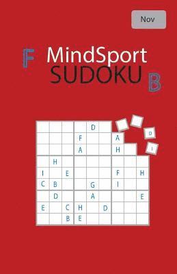 bokomslag MindSport Sudoku November