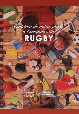 bokomslag Caderno de notas para o Treinador de Rugby