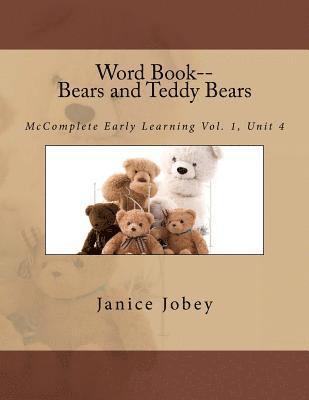 bokomslag Word Book: Bears and Teddy Bears