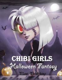 bokomslag Chibi Girls: Halloween Fantary: An Adult Coloring Book with Horror Girls (New Cover)