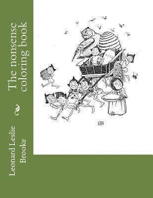 Leonard Leslie Brooke, Monica Guido - The nonsense coloring book, Häftad