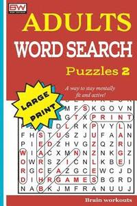 bokomslag ADULTS WORD SEARCH Puzzles 2