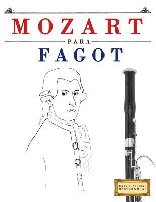 bokomslag Mozart Para Fagot: 10 Piezas F