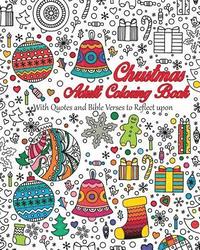 bokomslag Christmas Adult Coloring Book: With quotes and Bible verses to reflect upon