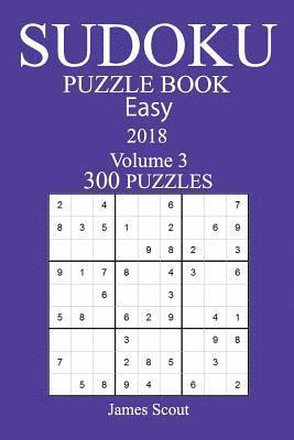 bokomslag 300 Easy Sudoku Puzzle Book - 2018