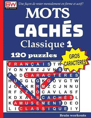 bokomslag MOTS CACHÉS - Classique 1 (Une façon de rester mentalement en forme et actif!)