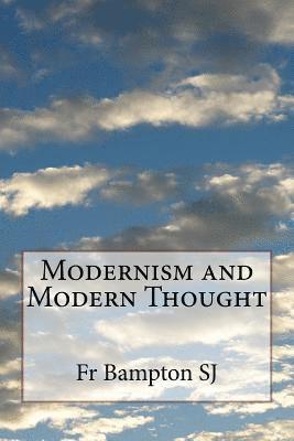 Modernism and Modern Thought 1