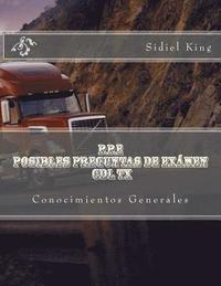 bokomslag P.osibles P.reguntas E. xamen CDL TX: Conocimientos Generales