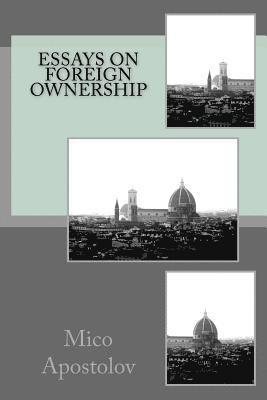 Essays on foreign ownership 1