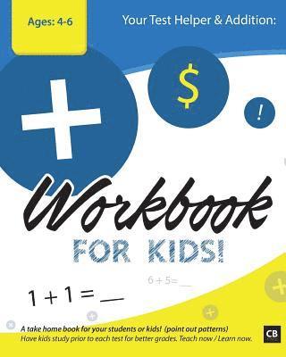 bokomslag Your Test Helper, Addition Workbook for Kids