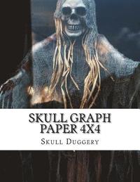 bokomslag Skull Graph Paper 4X4