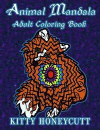 bokomslag Animal Mandala: Adult Coloring Book