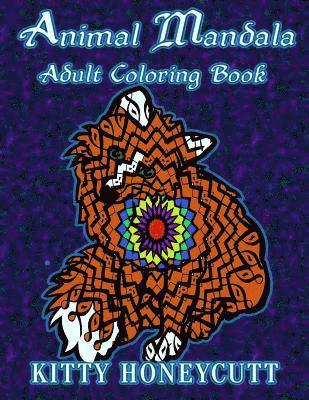 bokomslag Animal Mandala: Adult Coloring Book