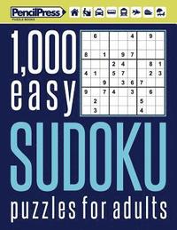bokomslag 1000 easy Sudoku puzzles book for adults