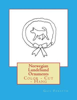 Norwegian Lundehund Ornaments: Color - Cut - Hang 1