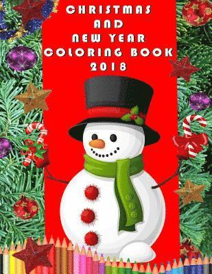 Christmas and New Year Coloring book 2018 1