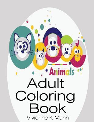 Adult Coloring Book: Animals 1