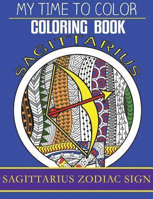 bokomslag Sagittarius Zodiac Sign - Adult Coloring Book