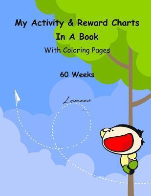 bokomslag My Activity & Reward Charts In A Book With Coloring Pages (60 Weeks)