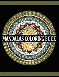 bokomslag Mandalas Coloring Book: Relaxation Anti-Stress Large Print For Adults