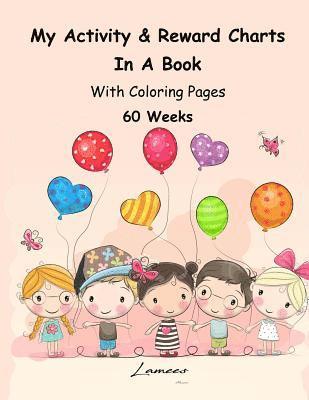 My Activity & Reward Charts In A Book With Coloring Pages (60 Weeks) 1