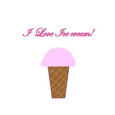 I Love Ice Cream! 1