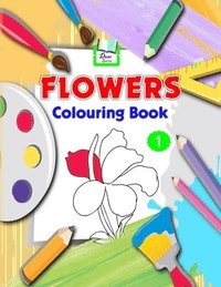 bokomslag Flowers Colouring Book