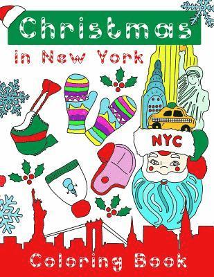 Christmas in New York Coloring Book 1