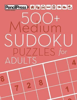 Adults Activity Books, Sudoku Puzzle Books - 500+ Medium Sudoku Puzzles for Adults, Häftad
