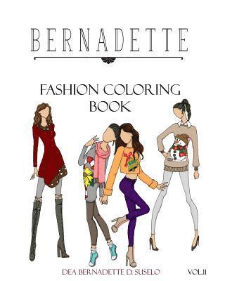 bokomslag BERNADETTE Fashion Coloring Book Vol.11: Holiday Outfits to Wear Under Your Coat