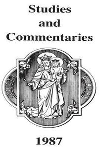 bokomslag 1987 Studies and Commentaries