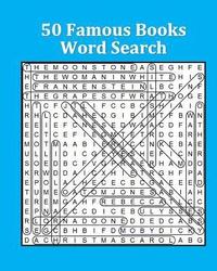 bokomslag 50 Famous Books Word Search