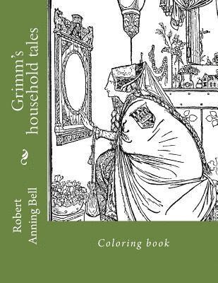 Grimm's household tales: Coloring book 1