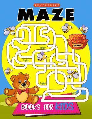 Balloon Publishing - Maze Books for Kids: Activity Coloring for Children, boy, girls, kids Ages 2-4,3-5,4-8, Häftad
