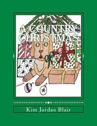 bokomslag A Country Christmas: A Color Therapy Coloring Book