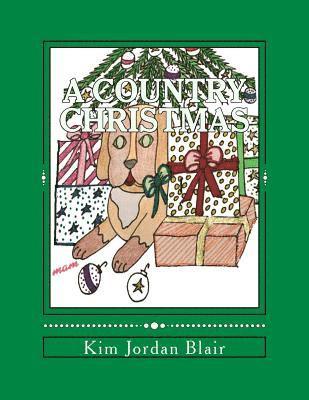 A Country Christmas: A Color Therapy Coloring Book 1