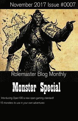 Rolemaster Blog Monthly: Monster Special 1