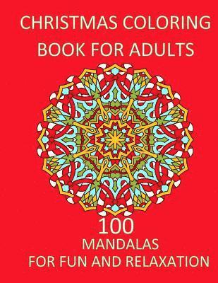 bokomslag Christmas Coloring Book For Adults Relaxation and Fun: Adult Christmas Coloring Book Adult coloring Books Mandala