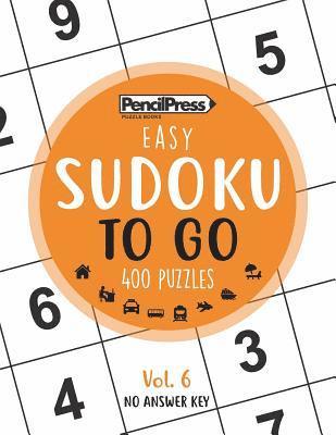 Sudoku Puzzle Books - SUDOKU TO GO (400 Puzzles, easy), Häftad