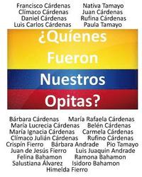 bokomslag Quienes Fueron Nuestros Opitas