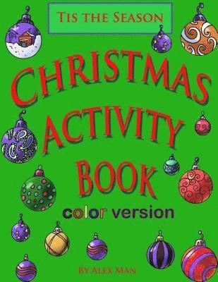 Christmas Activity Book- Color Version 1