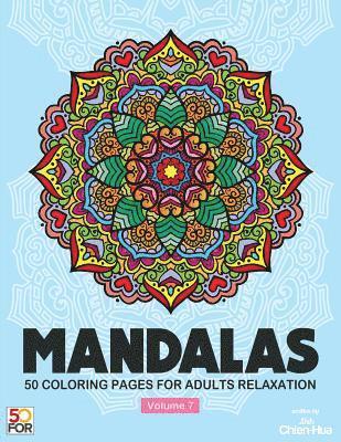 bokomslag Mandalas 50 Coloring Pages For Adults Relaxation Vol.7
