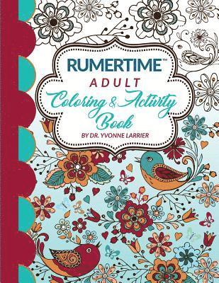 RUMERTIME Affirmation Coloring & Activity Book Collection: 'ADULT' Coloring & Activity Book 1