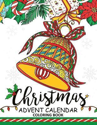 bokomslag Christmas Advent Calendar Coloring Book.: Adult Coloring Book