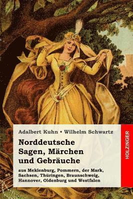 bokomslag Norddeutsche Sagen, Märchen und Gebräuche: aus Meklenburg, Pommern, der Mark, Sachsen, Thüringen, Braunschweig, Hannover, Oldenburg und Westfalen