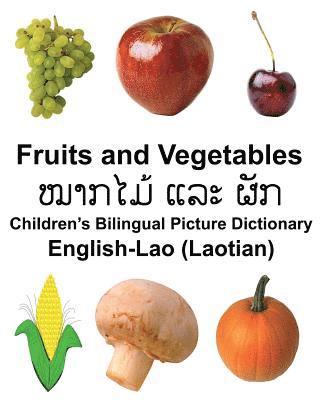 English-Lao (Laotian) Fruits and Vegetables Children's Bilingual Picture Dictionary 1