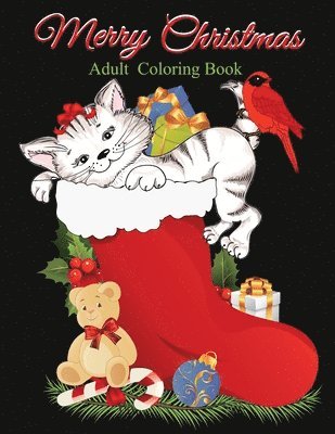 bokomslag Merry Christmas: A Festive Stress Relief Coloring Book for Adults