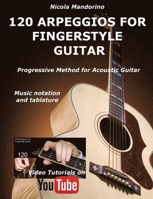 bokomslag 120 ARPEGGIOS For FINGERSTYLE GUITAR